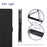VILI K Series Magnetic Closure Drop-proof Stand Wallet Leather Mobile Phone Case Shell for Samsung Galaxy S22 Ultra 5G - Black - 4