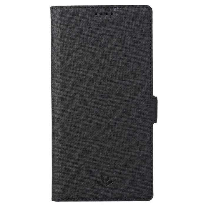 VILI K Series Magnetic Closure Drop-proof Stand Wallet Leather Mobile Phone Case Shell for Samsung Galaxy S22 Ultra 5G - Black - 7