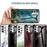 Tempered Glass + PC + TPU Well-protected Anti-scratch Marble Pattern Phone Case Shell for Samsung Galaxy A33 5G - Emerald Marble - 4