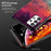 Drop-resistant Tempered Glass + PC + TPU Hybrid Shell Starry Sky Pattern Phone Case for Samsung Galaxy A53 5G - Starry Crescent Moon - 5