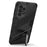 Shockproof Kickstand Phone Case TPU + PC Hybrid Cover for Samsung Galaxy A33 5G - Black - 3
