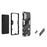 Shockproof Kickstand Phone Case TPU + PC Hybrid Cover for Samsung Galaxy A33 5G - Black - 5