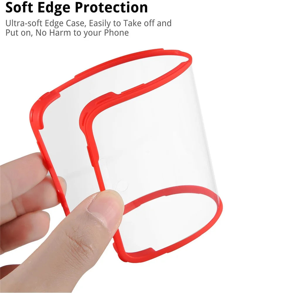 PET Screen Protector + Acrylic + TPU Case Shockproof All-round Protection Phone Cover for Samsung Galaxy S22+ 5G - Black - 5