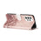 Pattern Printing Wallet Stand PU Leather + TPU Well-protected Phone Case Cover for Samsung Galaxy A53 5G - Rose Gold - 5