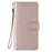Anti-drop Solid Color Magnetic Closure Flip Leather Protective Wallet Shell Horizontal Stand Case for Samsung Galaxy A33 5G - Rose Gold - 2