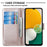Anti-drop Solid Color Magnetic Closure Flip Leather Protective Wallet Shell Horizontal Stand Case for Samsung Galaxy A33 5G - Rose Gold - 4