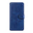 Shockproof Wallet Stand PU Leather Shell Magnetic Clasp Phone Case for Samsung Galaxy A03 Core - Blue - 5