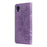 Mandala Flower Imprinted Anti-drop Shockproof Wallet Stand Leather Phone Case for Samsung Galaxy A03 Core - Purple - 4