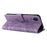 Mandala Flower Imprinted Anti-drop Shockproof Wallet Stand Leather Phone Case for Samsung Galaxy A03 Core - Purple - 6