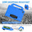 Diamond Design EVA Tablet Case with Shoulder Strap for Samsung Galaxy Tab A8 10.5 (2021) / A8 10.5 (2022) Hand Strap Kickstand Protective Cover - Blue - 3