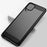 Carbon Fiber Texture Phone Shell for Samsung Galaxy A12 Shockproof 1.8mm TPU Case Brushed Surface Phone Cover - Black - 2