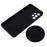 Liquid Silicone Phone Case for Samsung Galaxy A33 5G, Drop Protection Microfiber Lining Cushion Anti-Scratch Cover with Strap - Black - 3