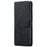 DG.MING For Samsung Galaxy A33 5G Retro Style Magnetic Closure Shockproof PU Leather Wallet Phone Case with Stand - Black - 2