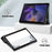 For Samsung Galaxy Tab A8 10.5 (2021) / A8 10.5 (2022) Anti-Fall Light Thin Premium Tri-Fold Stand Auto Wake / Sleep PU Leather Tablet Case Cover - Black - 7