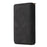 For Samsung Galaxy A33 5G Zipper Wallet Case with 15 Card Slots and Strap Leather Phone Cover - Black - 3
