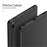 DUX DUCIS DOMO Series for Samsung Galaxy Tab S7+ / S8+ / S7 FE Tri-fold Stand PU Leather + TPU Auto Sleep / Wake Tablet Case Cover with Pen Slot - Black - 5