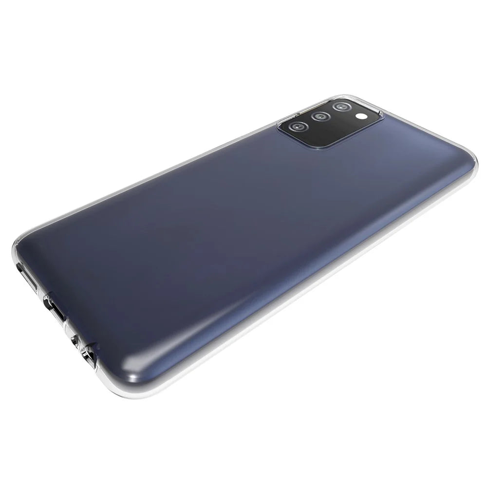 10Pcs / Pack Anti-watermark Case for Samsung Galaxy A03s (166.5mm) Flexible TPU Transparent Anti-Scratch Phone Cover - 3