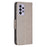 For Samsung Galaxy A33 5G Drop-Proof Protection Multiple Butterfly Imprinted PU Leather Flip Folio Cover Wallet Stand Case - Grey - 3
