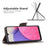 For Samsung Galaxy A33 5G Drop-Proof Protection Multiple Butterfly Imprinted PU Leather Flip Folio Cover Wallet Stand Case - Grey - 4