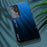 For Samsung Galaxy A33 5G Drop-proof Anti-scratch Gradient Tempered Glass Protective Cover TPU Frame Cell Phone Case - Blue/Black - 2