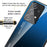 For Samsung Galaxy A33 5G Drop-proof Anti-scratch Gradient Tempered Glass Protective Cover TPU Frame Cell Phone Case - Blue/Black - 6