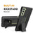 PC + TPU Screen Sliding Cover Phone Case for Samsung Galaxy S21 FE 5G, Rotary Clip Kickstand Protector Shell - 3