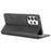 Magnetic Auto-absorbed PU Leather Case for Samsung Galaxy A33 5G, Folio Flip Wallet Stand Phone Cover - Black - 6