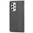 PU Leather + TPU Wallet Phone Case for Samsung Galaxy A53 5G, Foldable Stand Magnetic Auto Closing Cover - Black - 3