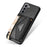 N.BEKUS for Samsung Galaxy S21 4G/5G Kickstand Design Wallet Dual-layer Protection PU Leather + TPU Cell Phone Case - Black - 7