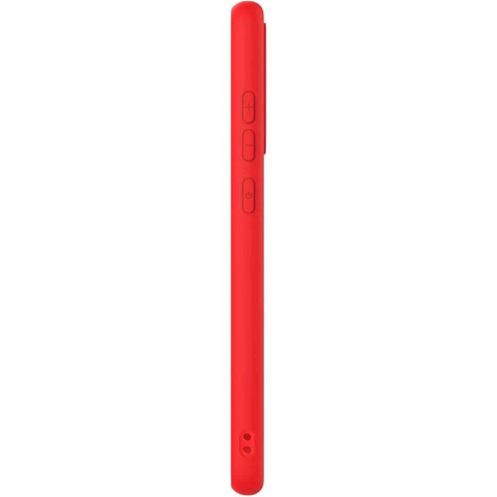 IMAK UC-2 Series for Samsung Galaxy A53 5G Solid Color Soft TPU Slim Fit Mobile Phone Case Cover - Red - 3
