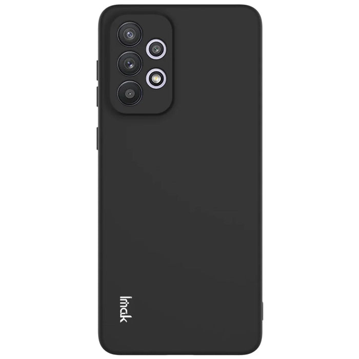 IMAK UC-2 Series for Samsung Galaxy A33 5G Slim Fit Light Solid Color Soft TPU Mobile Phone Case Shell - Black - 1