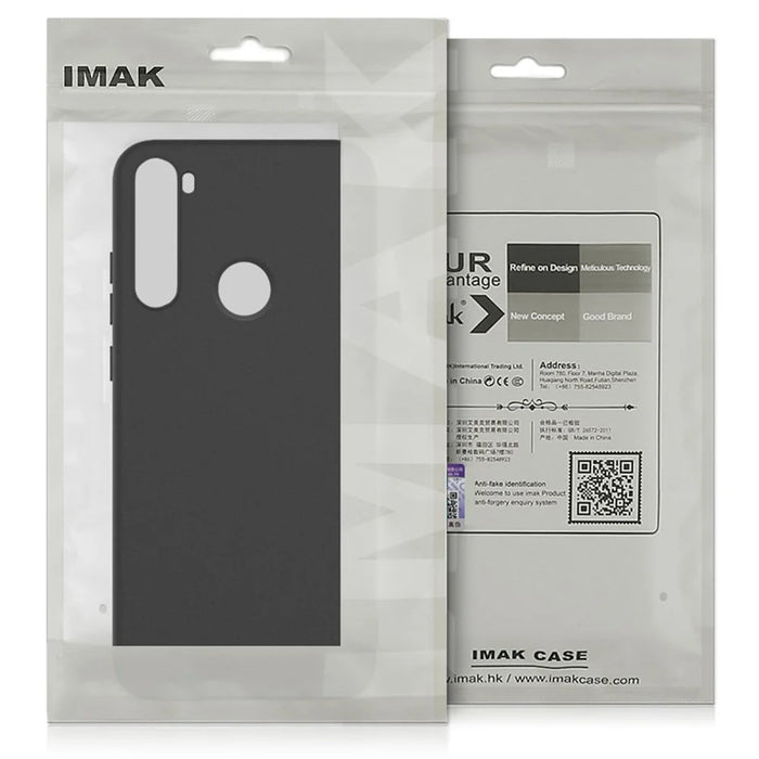 IMAK UC-2 Series for Samsung Galaxy A33 5G Slim Fit Light Solid Color Soft TPU Mobile Phone Case Shell - Black - 6