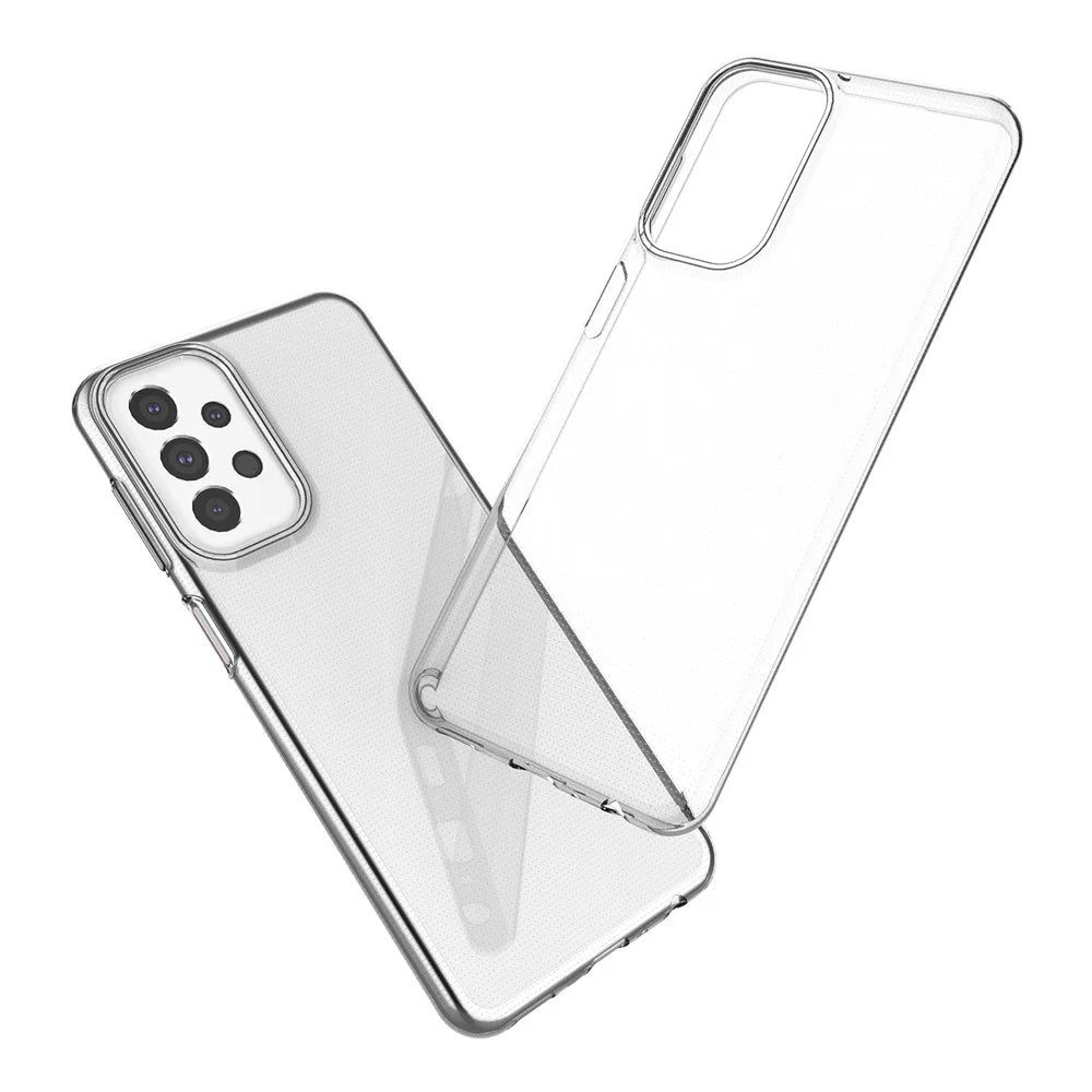 For Samsung Galaxy A23 4G / 5G Soft Flexible Durable TPU Case Shock-Absorption Anti-Scratch Clear Cover - 3