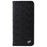 FIERRE SHANN for Samsung Galaxy S22 5G Top Layer Cowhide Leather Crocodile Texture Wallet Stand Magnetic Phone Case - Black - 2