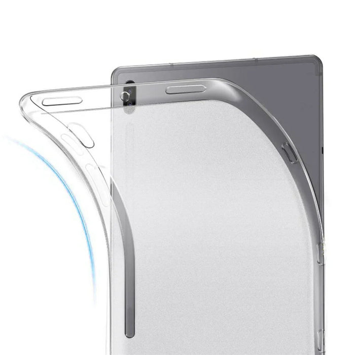 For Samsung Galaxy Tab S8 Ultra Glossy Surface Inner Matte Finish Tablet Case Anti-scratch Soft TPU Shell - 5