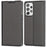Card Holder Leather Case for Samsung Galaxy A53 5G, Magnetic Auto Closing Stand Phone Cover - Black - 1