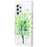 Pattern Printing Leather Phone Cover for Samsung Galaxy A23 5G (Global Version), Stand Wallet Cross Texture Protective Case - Green Tree - 3