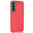 For Samsung Galaxy S22 5G PU Leather Coating Litchi Texture Anti-fall Hard PC Phone Case - Red - 3