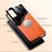 For Samsung Galaxy S20 Plus 4G/5G Shockproof Phone Case with Magnetic Metal Sheet Anti-Fall TPU Frame Phone Protective Cover - Orange - 5