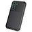 Silicone Metal Hybrid Phone Case for Samsung Galaxy S22 5G, Anti-Dust/Anti-Drop/Anti-Shock Phone Accessory - Black - 5