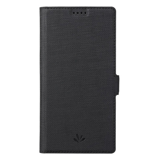 VILI K Series Stand Wallet Leather Case for Samsung Galaxy S22+ 5G, Double Magnetic Clasp Phone Cover - Black - 2