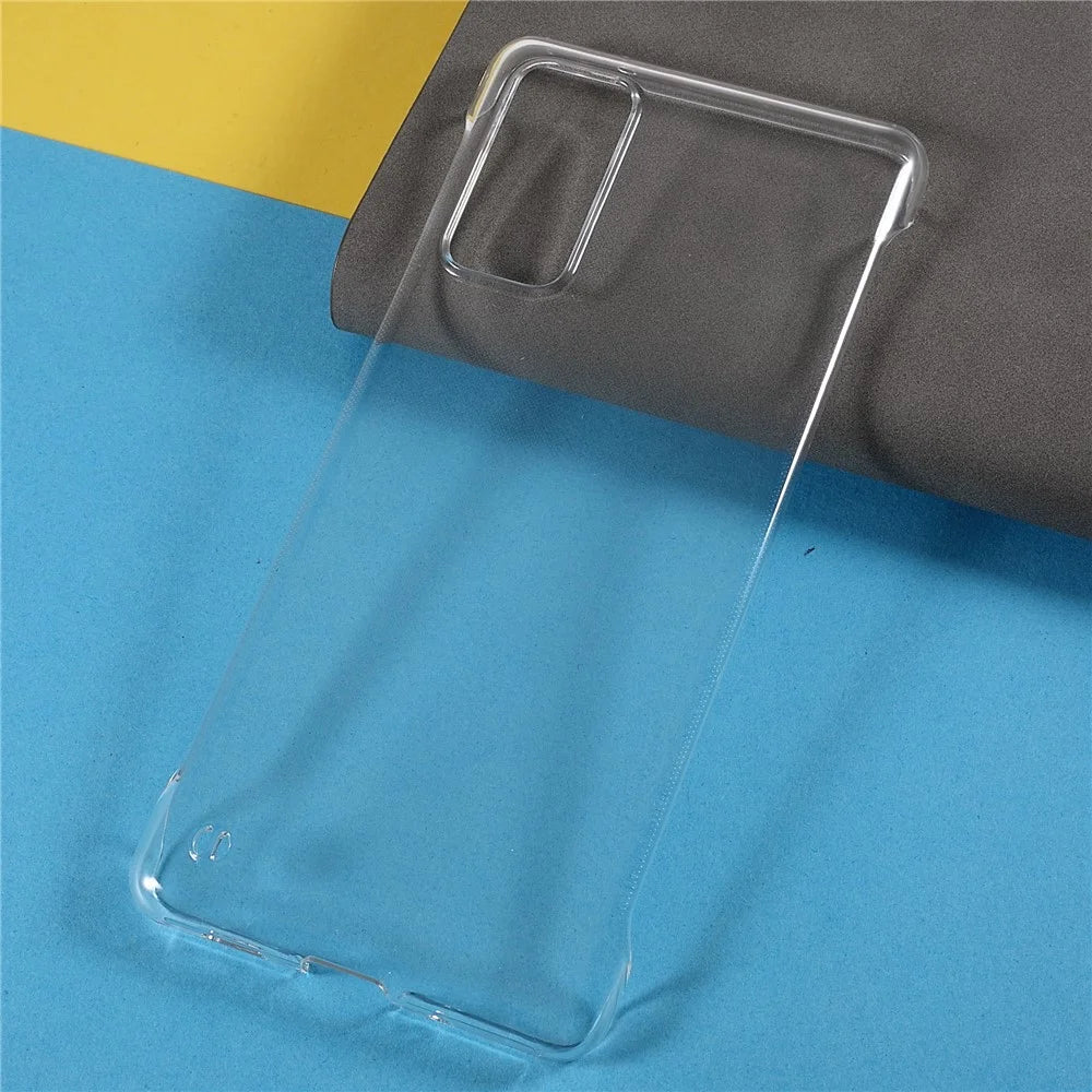 For Samsung Galaxy S20 FE 2022/S20 FE 4G/S20 FE 5G/S20 Lite Transparent Hard PC Phone Case Scratch Resistant Back Cover - 3