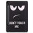 Pattern Printing Tablet Case for Samsung Galaxy Tab S8, PU Leather Tri-fold Stand Cover with Pencil Holder - Don't Touch Me - 2