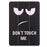 Pattern Printing Tablet Case for Samsung Galaxy Tab S8, PU Leather Tri-fold Stand Cover with Pencil Holder - Don't Touch Me - 3