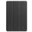 For Samsung Galaxy Tab S8 TPU+PU Leather Trifold Stand Auto Sleep/Wake Function Tablet Protective Cover with Pencil Holder - Black - 3