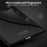 MOFI JK-1 Shield For Samsung Galaxy S22 Ultra 5G Matte Finish Drop-resistant Hard PC Phone Cover Case - Black - 4