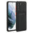 Card Slot Case for Samsung Galaxy S22 5G, Slim Fit Protective Soft TPU Shockproof Back Cover - Black - 1