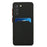 Card Slot Case for Samsung Galaxy S22 5G, Slim Fit Protective Soft TPU Shockproof Back Cover - Black - 2