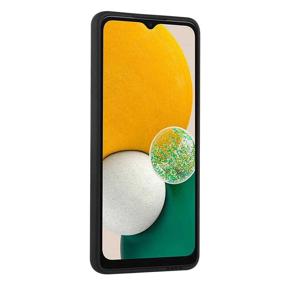 For Samsung Galaxy A53 5G Card Holder Slot Soft TPU Shockproof Anti-Scratch Case Case with Camera Lens Protection - Black - 4