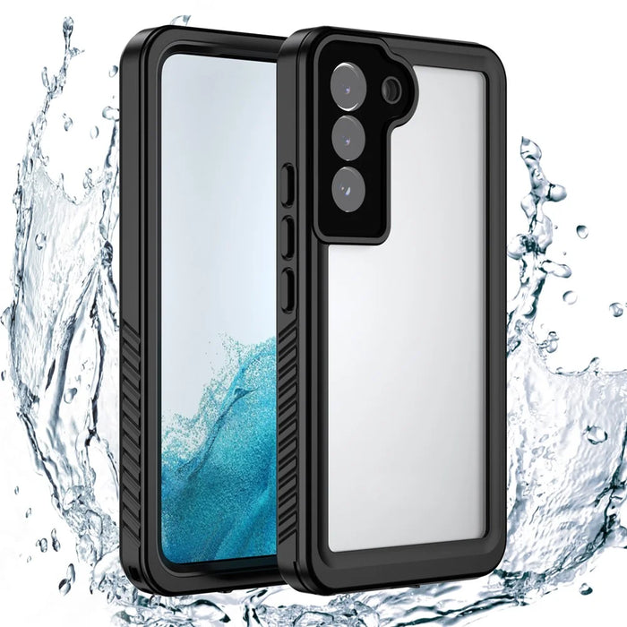 REDPEPPER FS Series for Samsung Galaxy S22 5G Transparent IP68 Waterproof Phone Case IP6X Dust-proof Defender Shell Support Fingerprint Unlock - 1